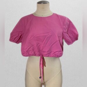 STAUD Pink Women's Crop Top